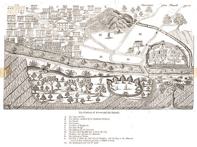 Erivan Panorama by Jean Baptiste Tavernier